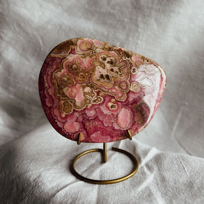 piatto in Rodocrosite - prima scelta